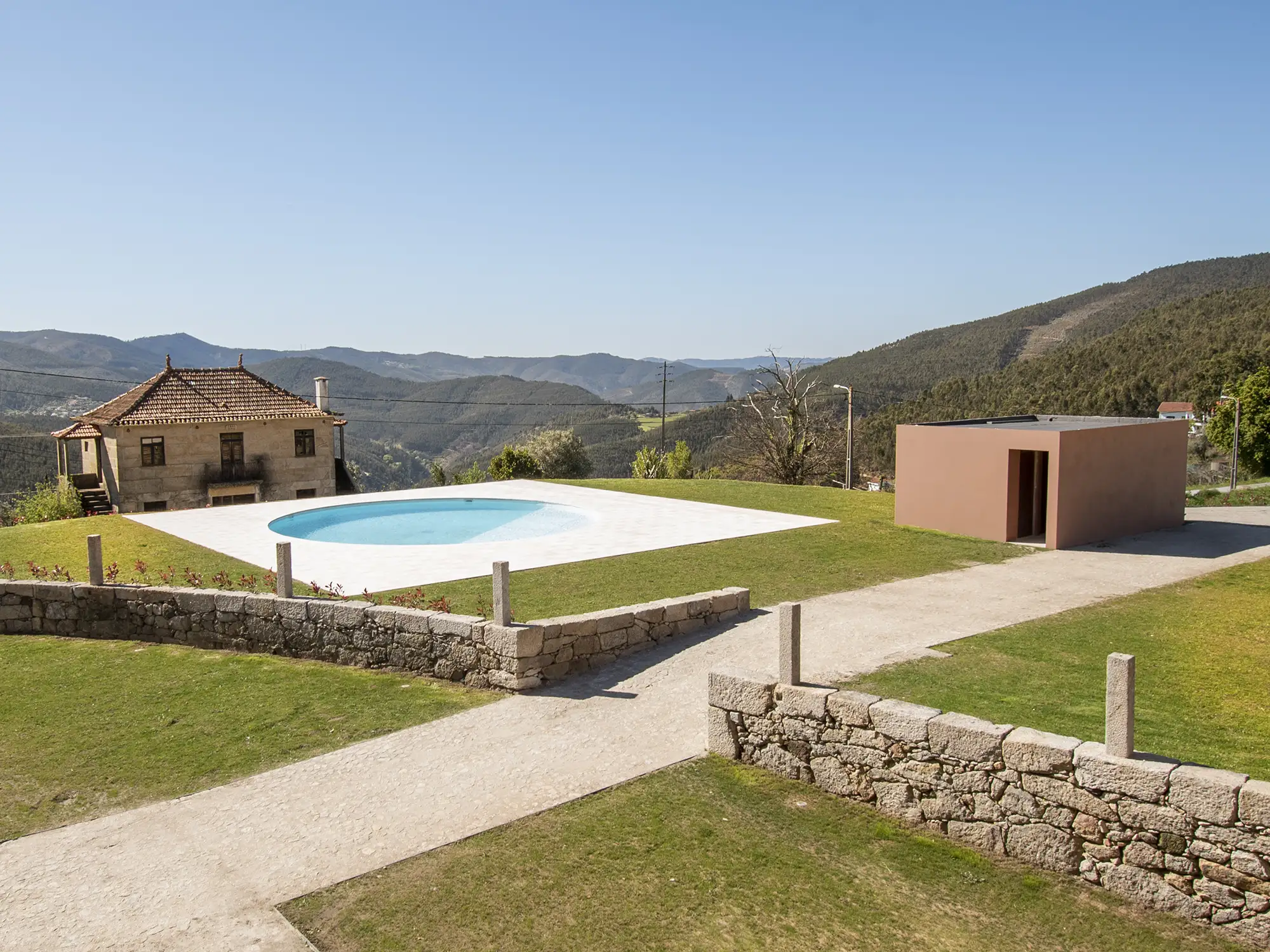 Swimming pool at Casa Noronha Lima